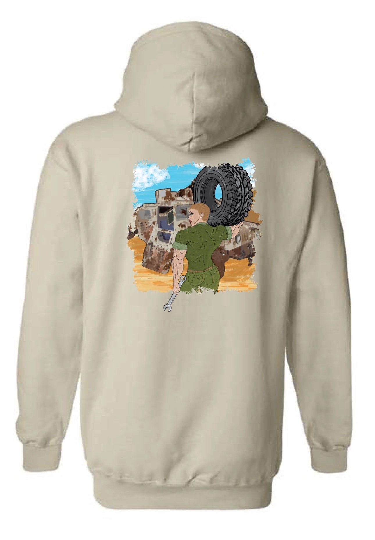 MARPAT Muscle Mommy Hoodies