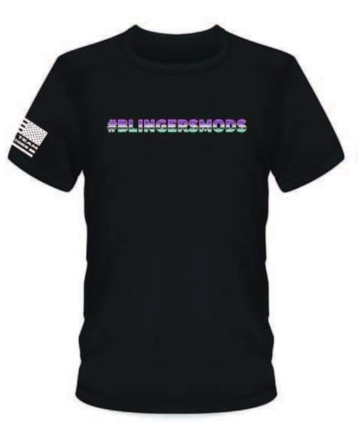 #BlingerMODS Black T-Shirt
