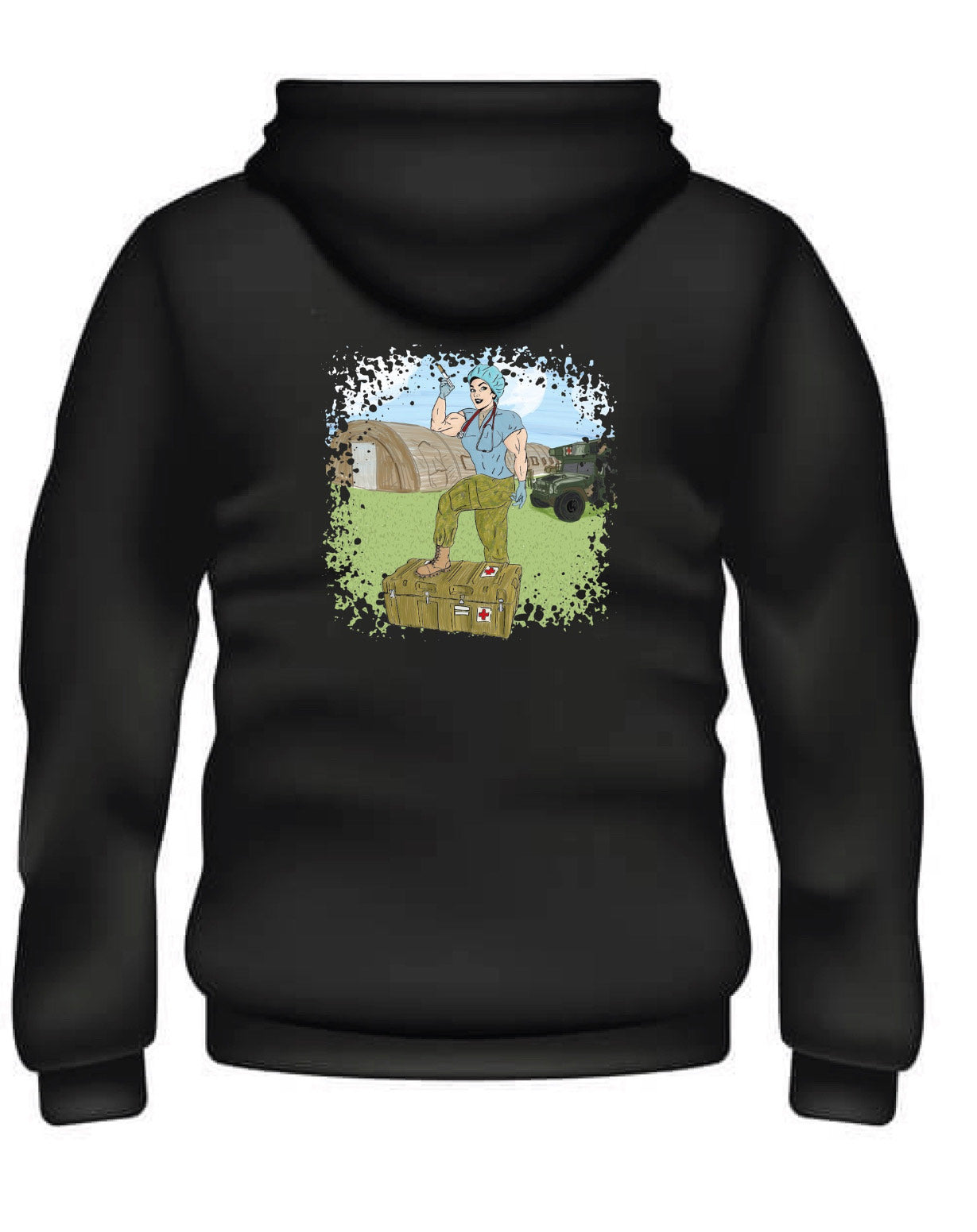 More MARPAT MUSCLE MOMMY HOODIES