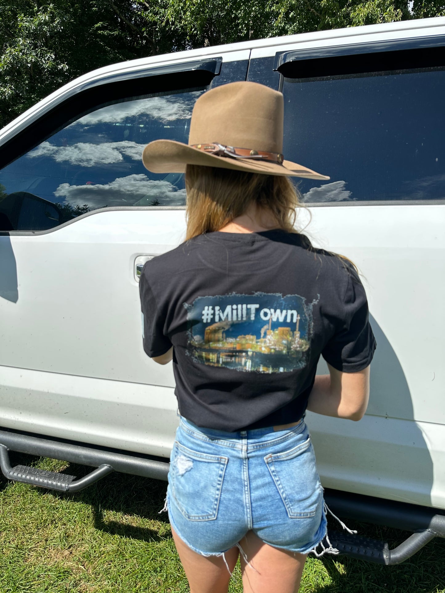 Keil Nathan Smith Music "Mill Town" T-Shirt BLACK