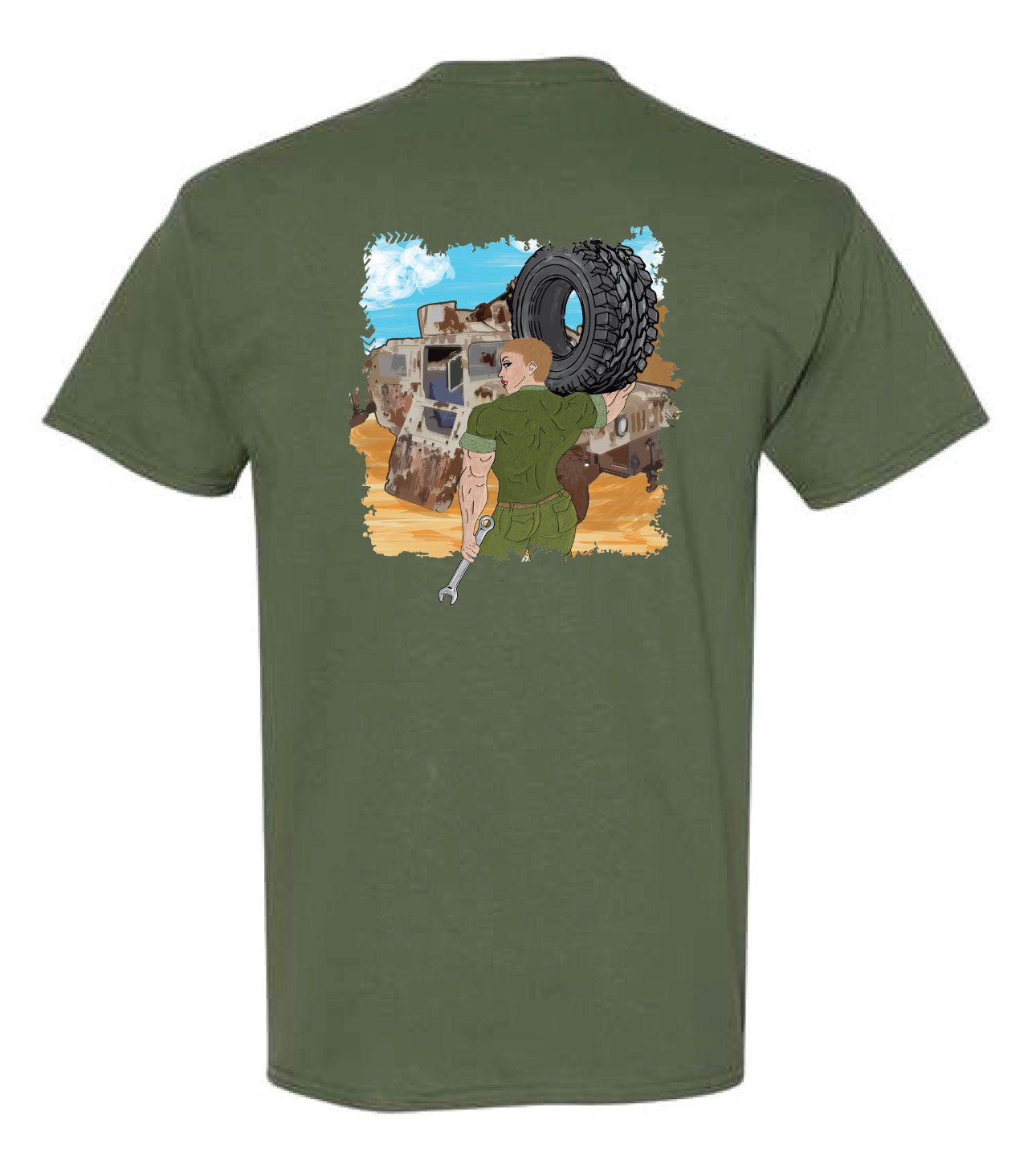 MARPAT Muscle Mommy T-Shirts