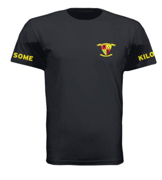 3/5 Marines GET SOME With your Company T-Shirt BLACK