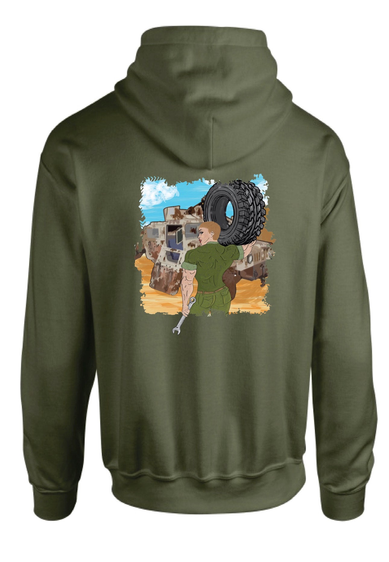 MARPAT Muscle Mommy Hoodies