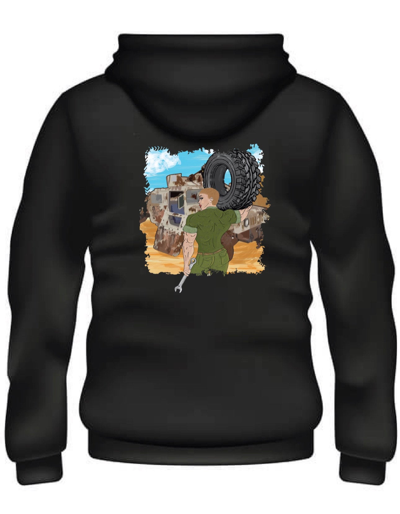 MARPAT Muscle Mommy Hoodies