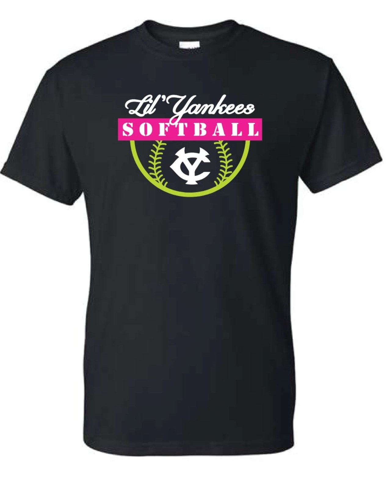 Lil Yankee Softball TShirt